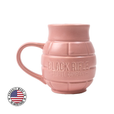 BRCC Grenade Mug, Sand Pink